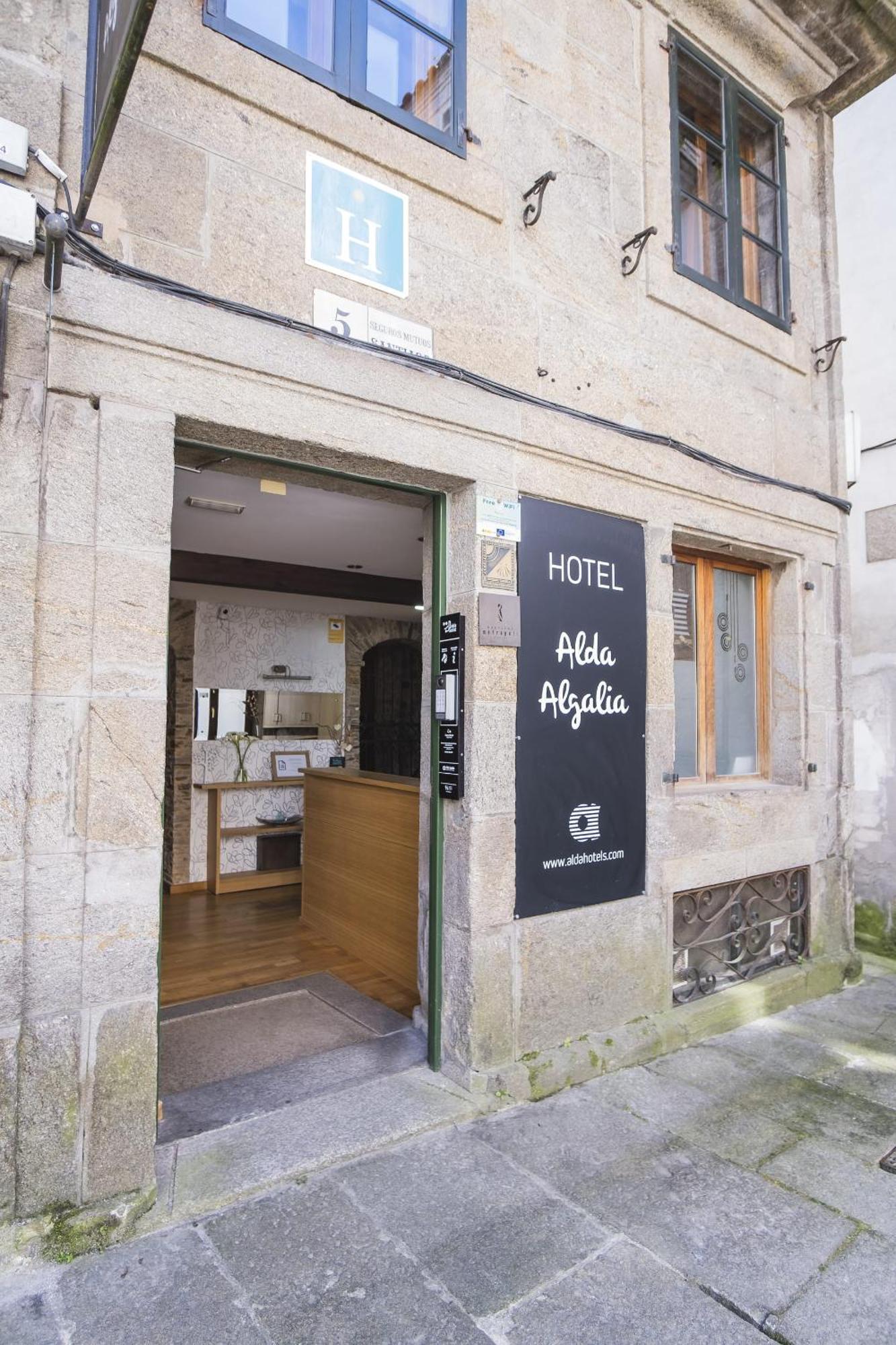Hotel Alda Algalia Santiago de Compostela Dış mekan fotoğraf